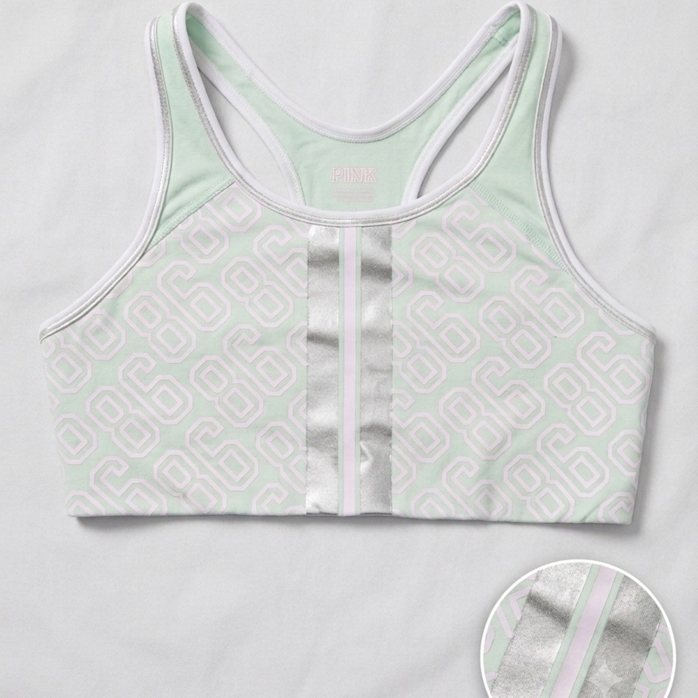 PINK Victoria's Secret Sports Bra Ultimate Athletic Top large